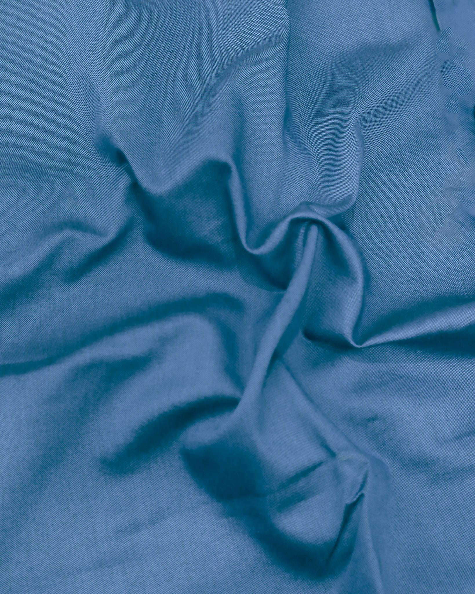 Men's Teal Blue Solid Formal/Casual Shirt