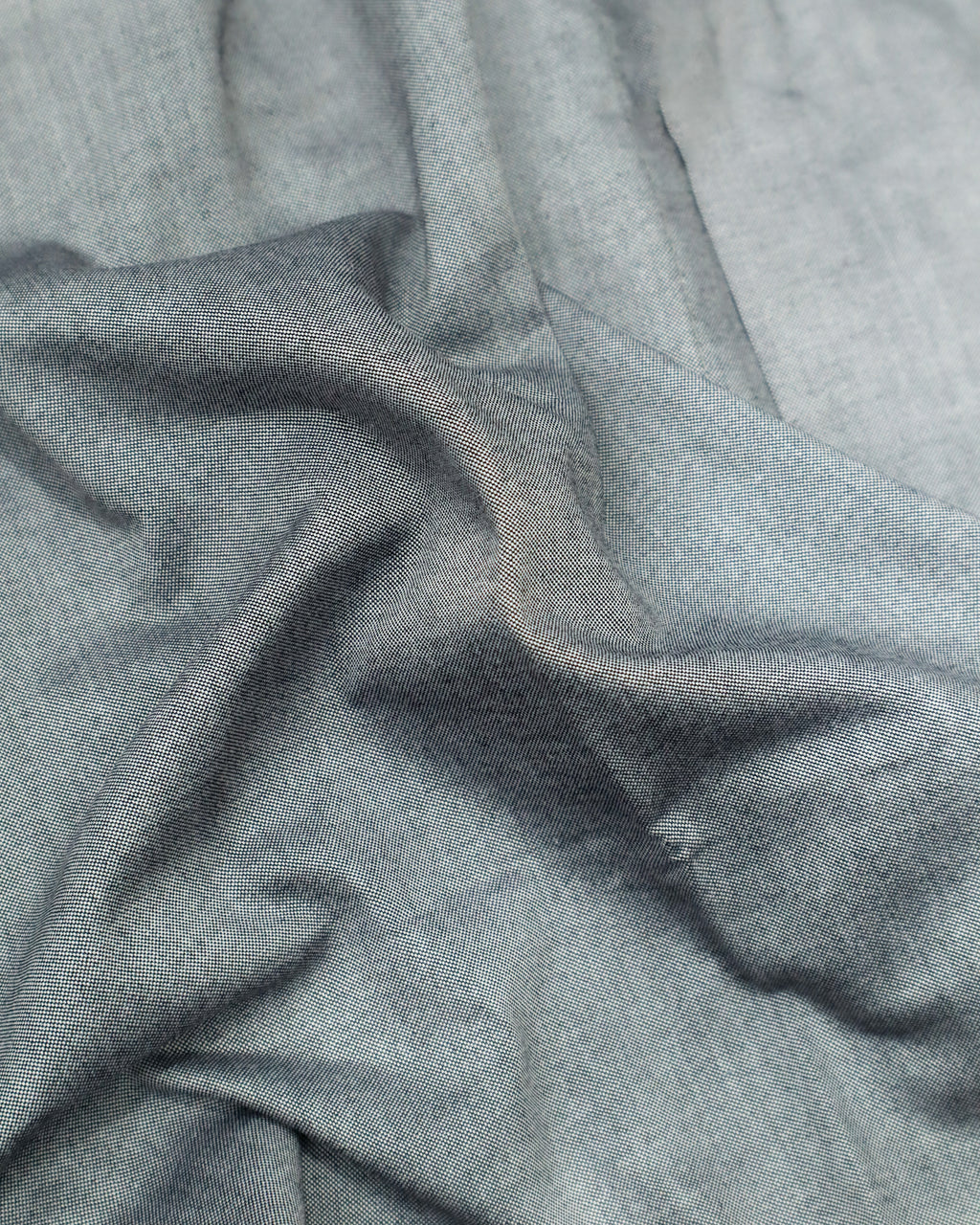 Men's Slim Fit Grey Solid Cotton Shirt