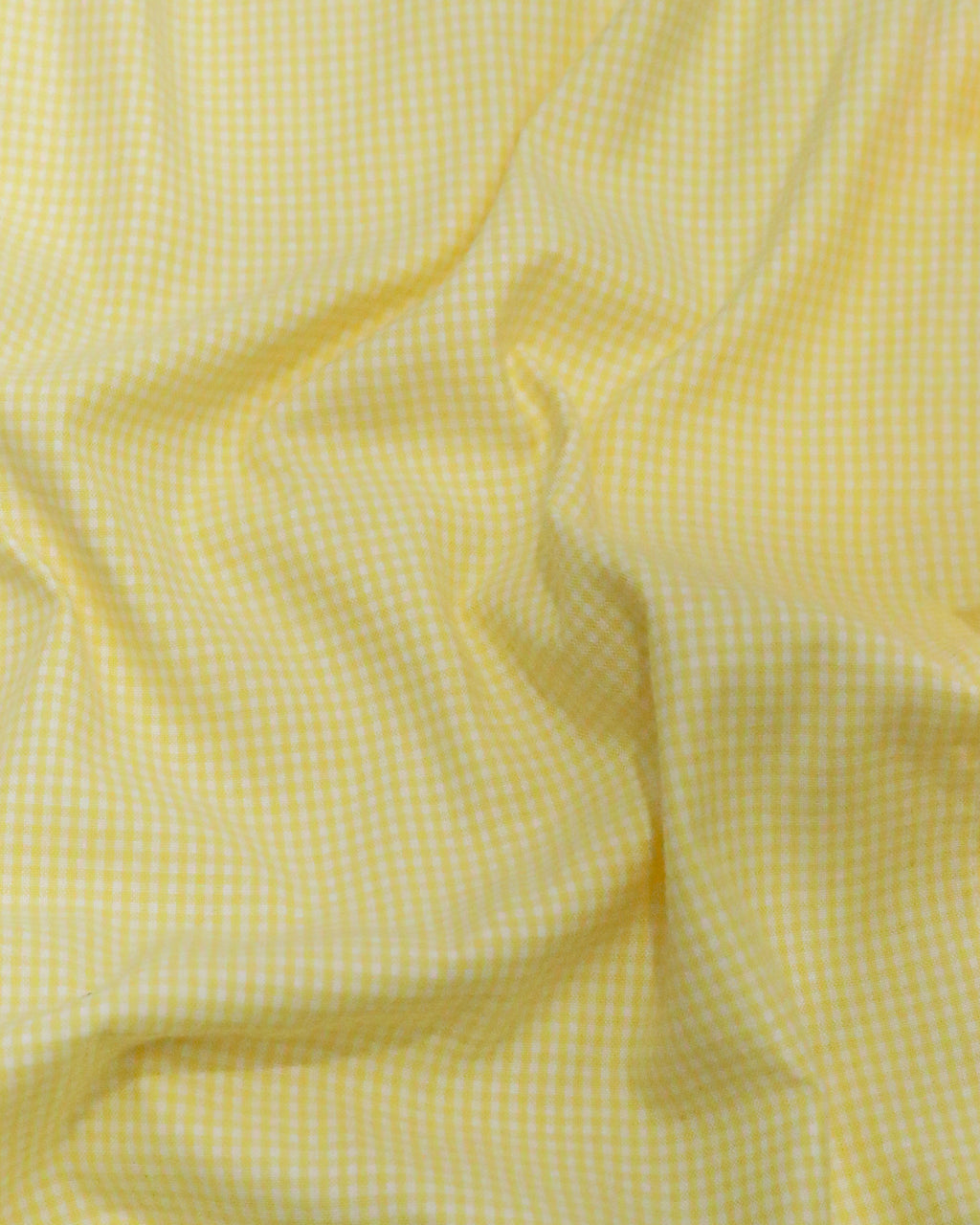 Men’s Classic Lemon Gingham Cotton Shirt