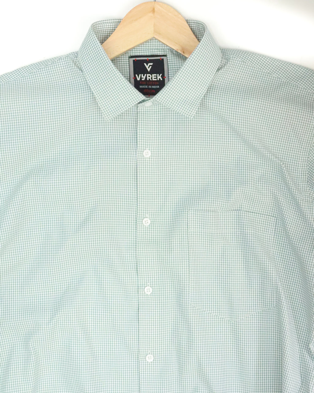 Men’s Classic Pista Gingham Cotton Shirt