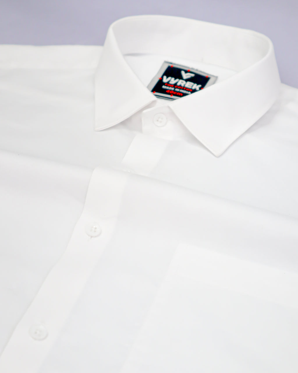 Men’s Oxford Poly Cotton Formal White Shirt