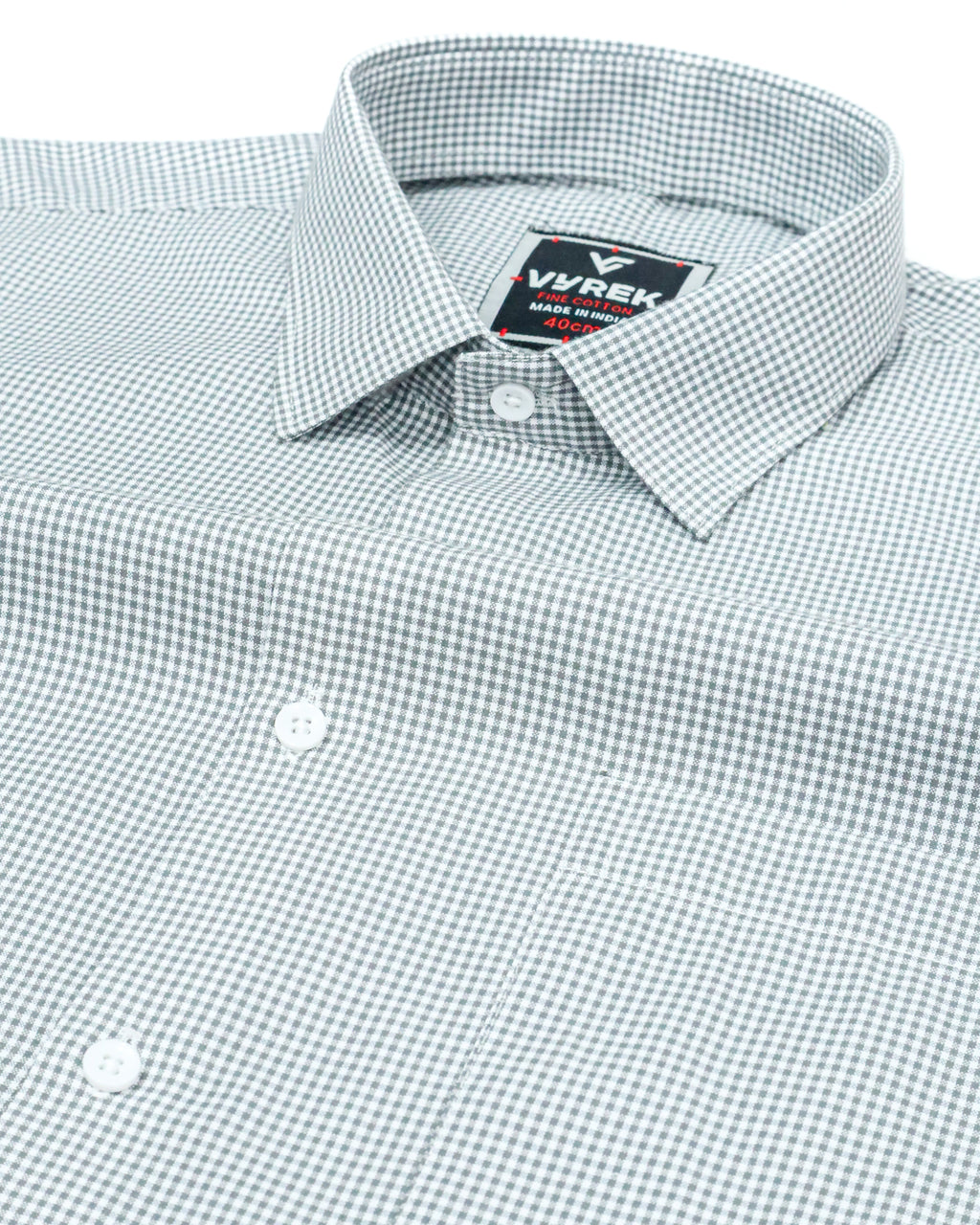 Men’s Classic Pista Gingham Cotton Shirt