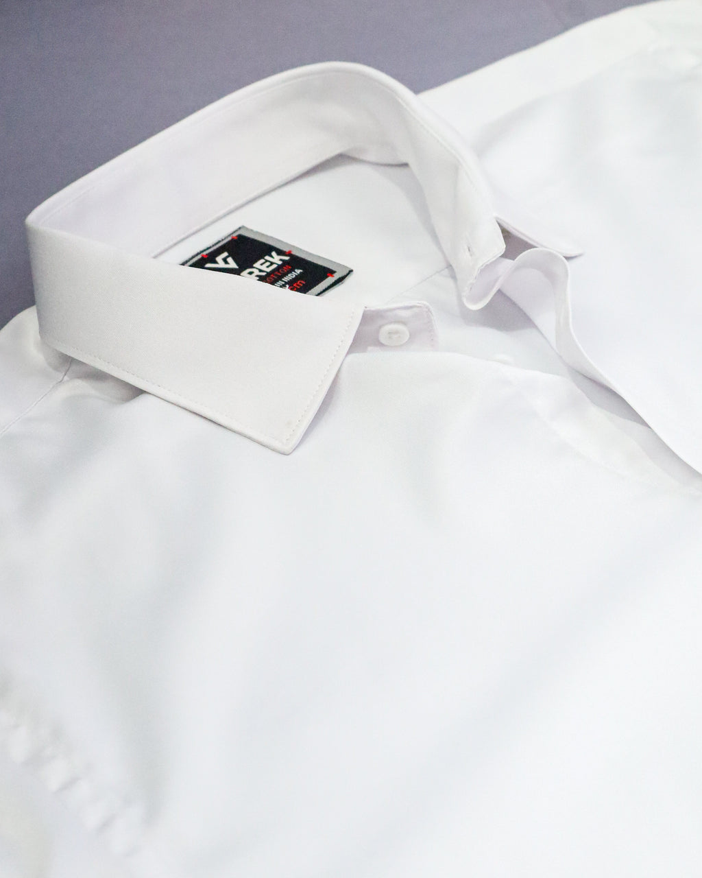 Men’s Oxford Poly Cotton Formal White Shirt