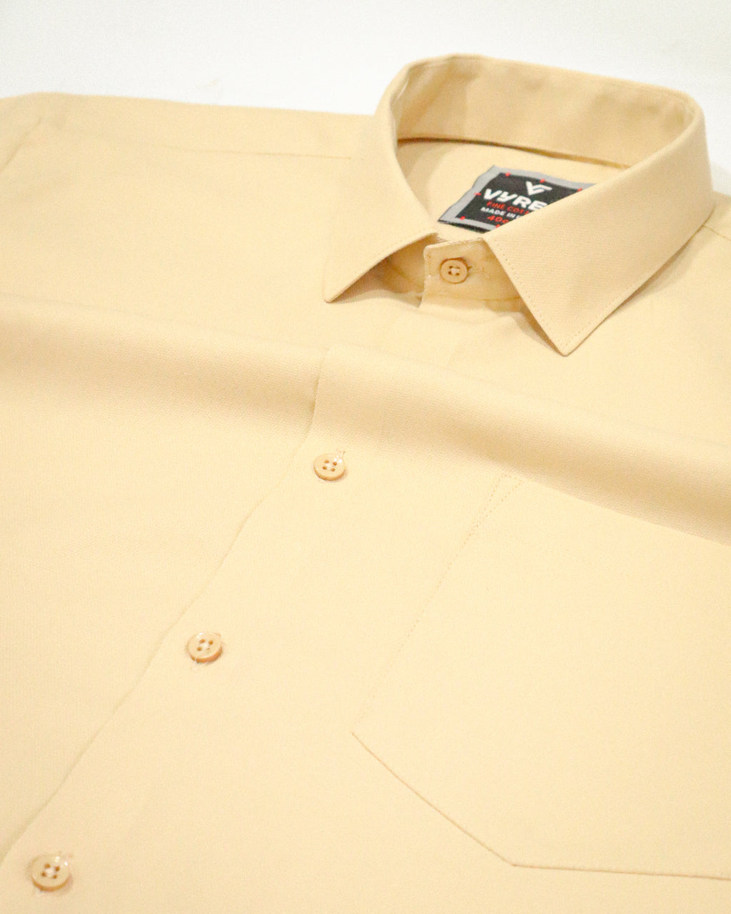 Men's Premium Luster Shirt | Light Beige
