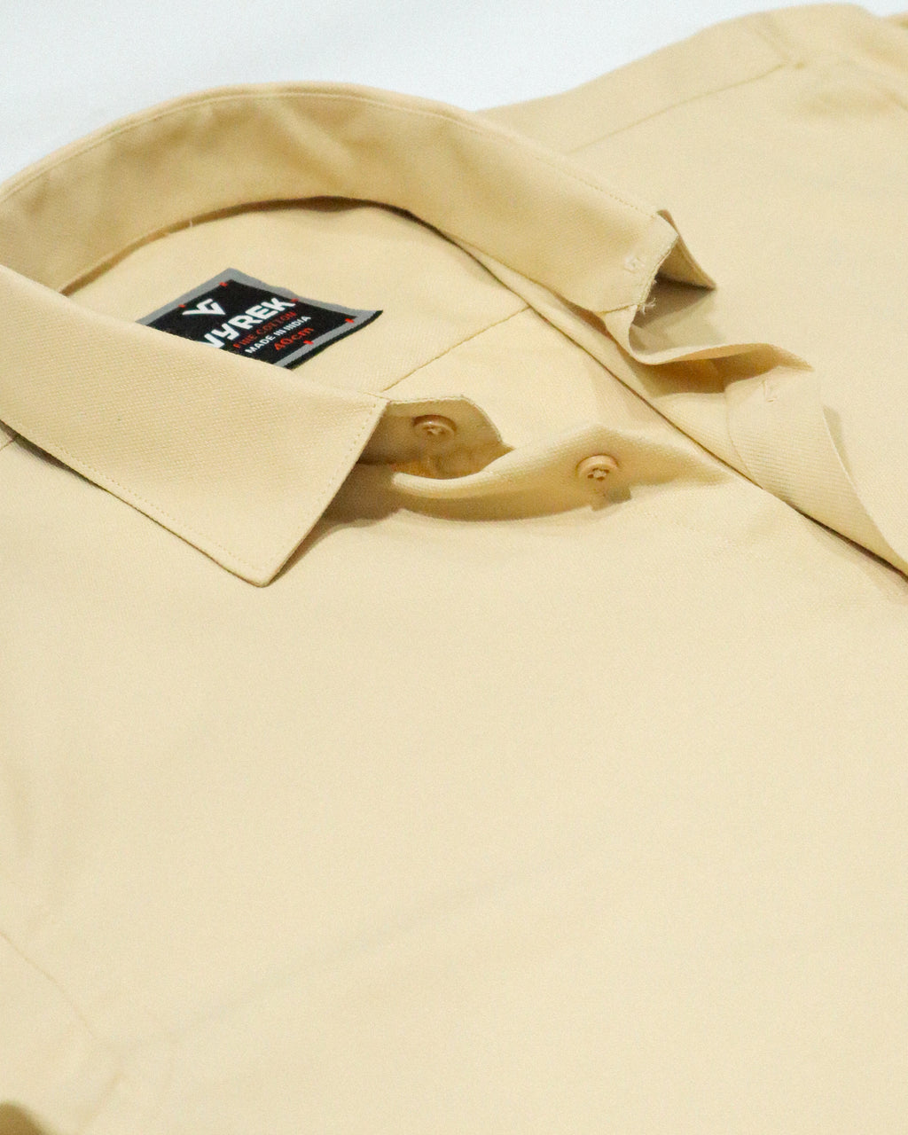 Men's Premium Luster Shirt | Light Beige