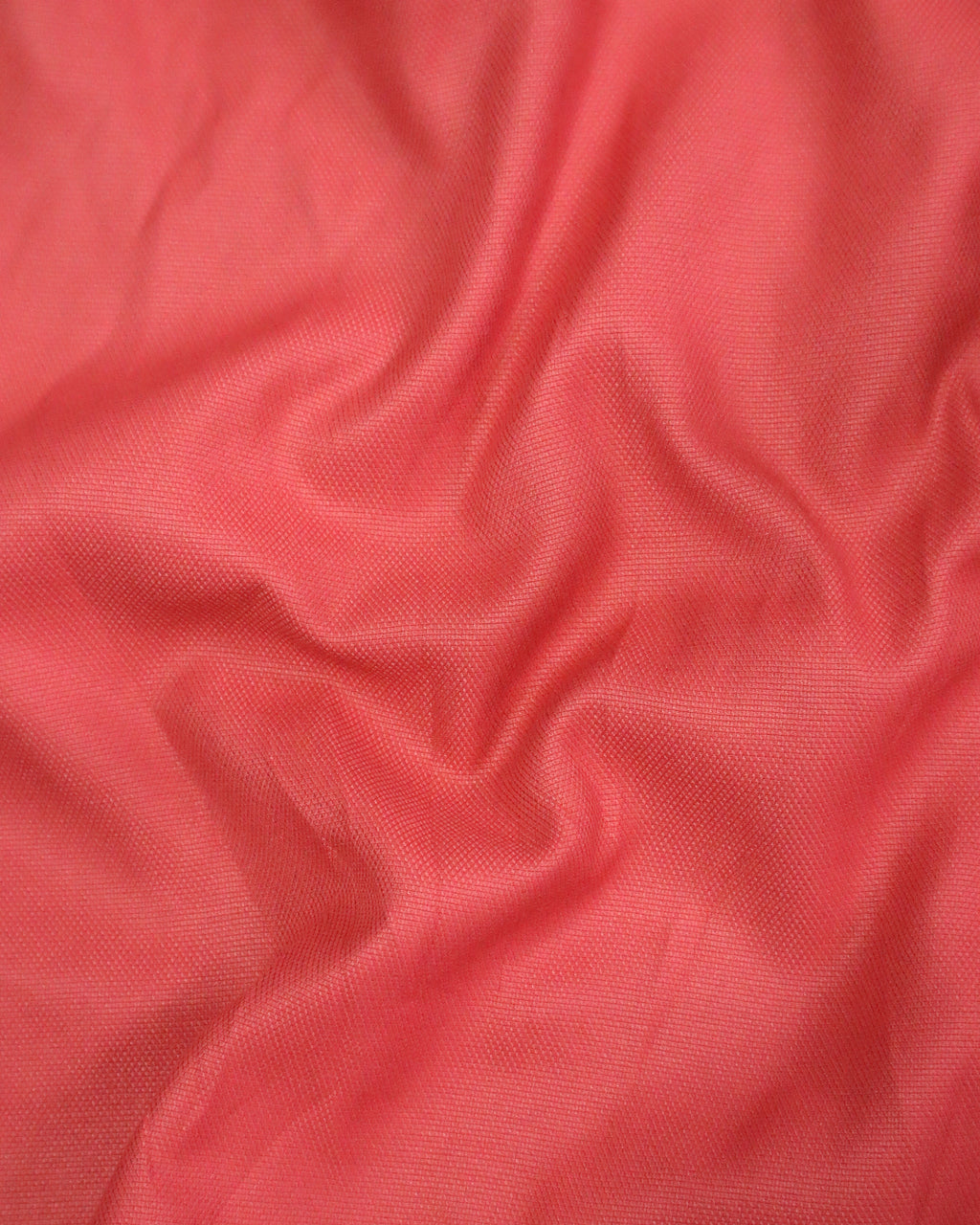 Men's Bold Red Oxford Poly Cotton Formal Shirt