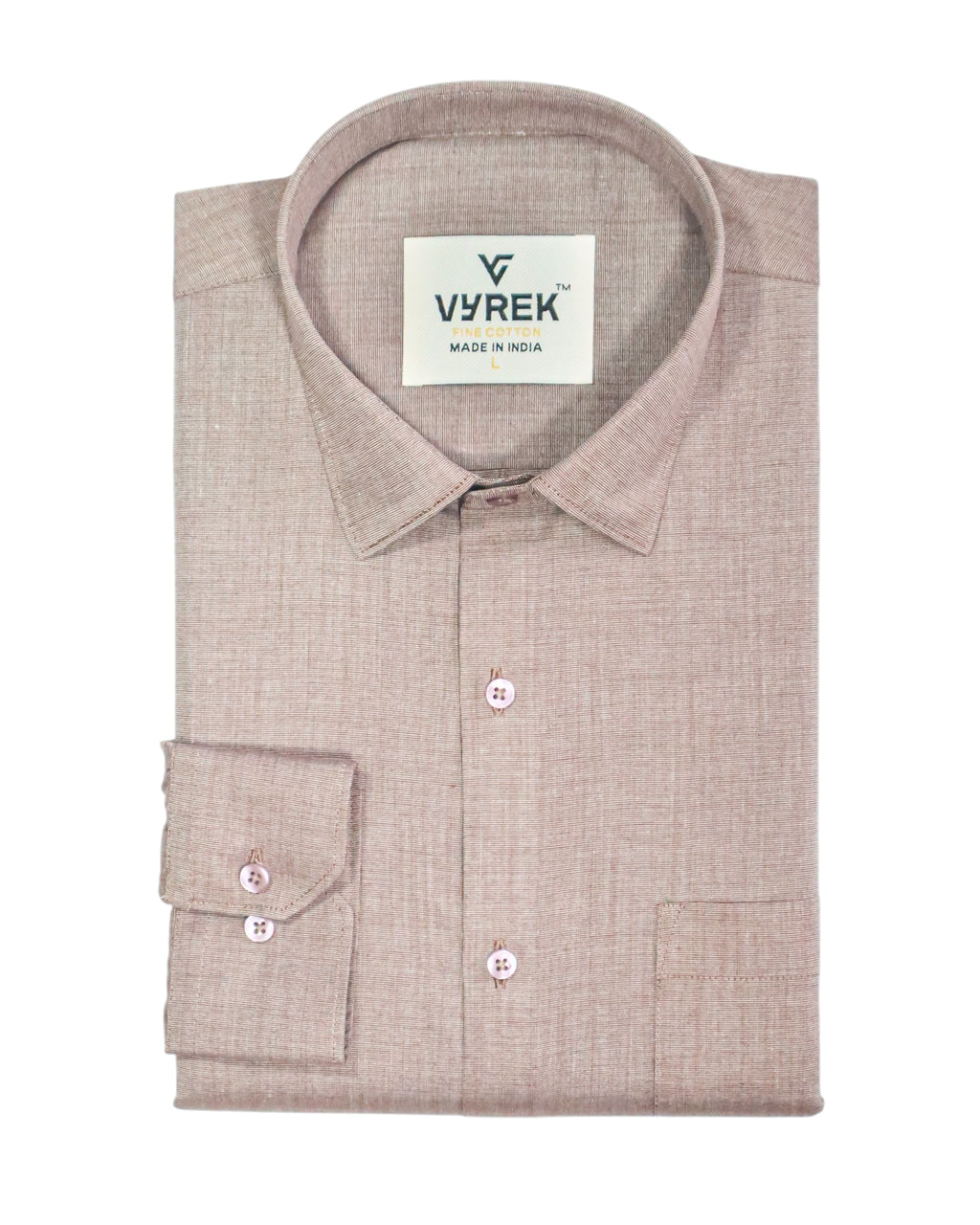 Men's Textured Fil-à-Fil Shirt | Onion Pink