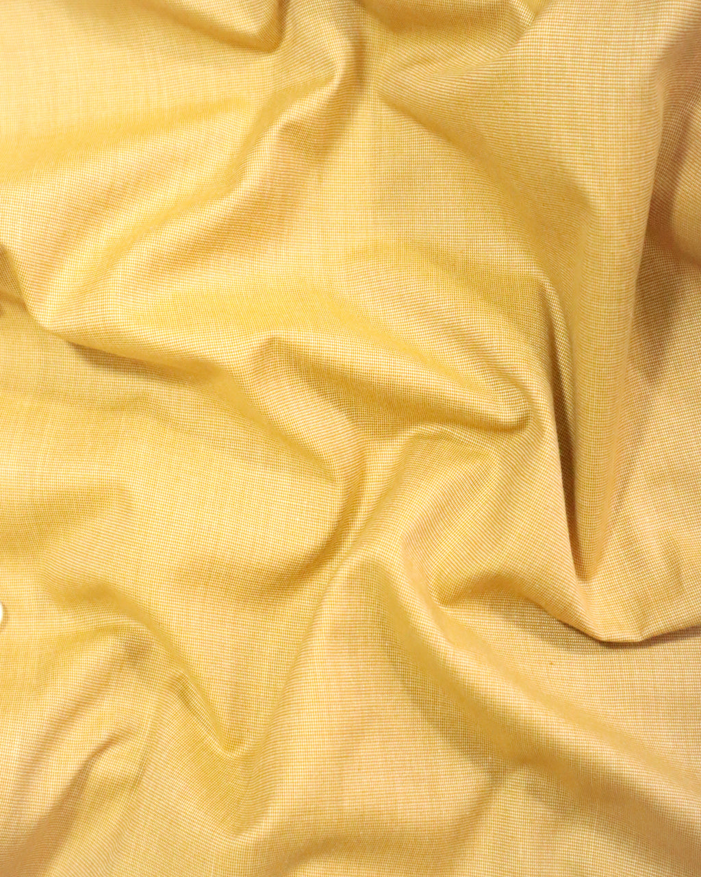 Men's Festive Fil-à-Fil Shirt | Haldi Yellow