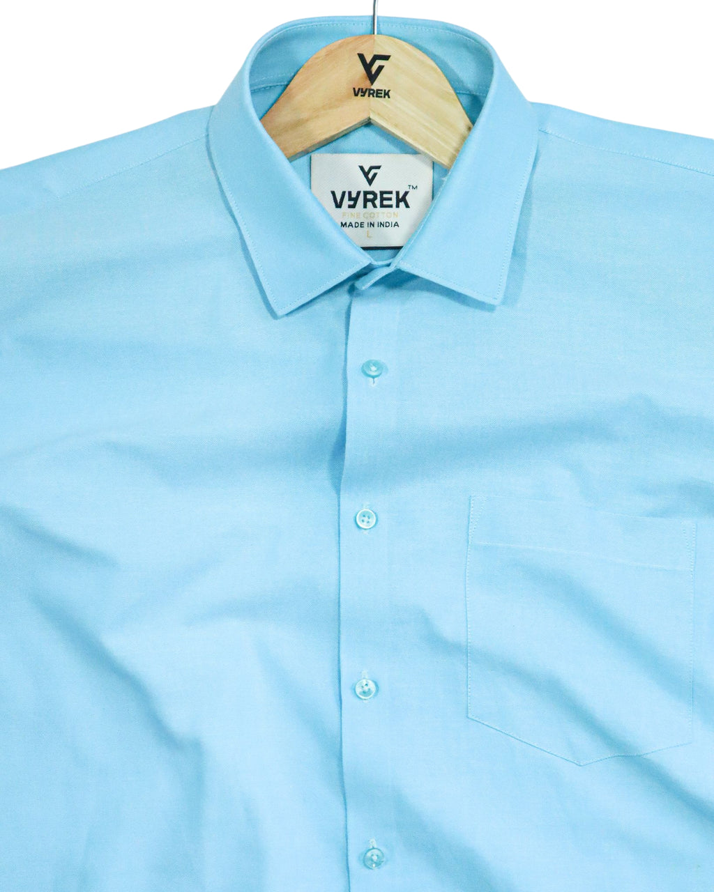 Men's Classic Oxford Cotton Shirt | Light Blue