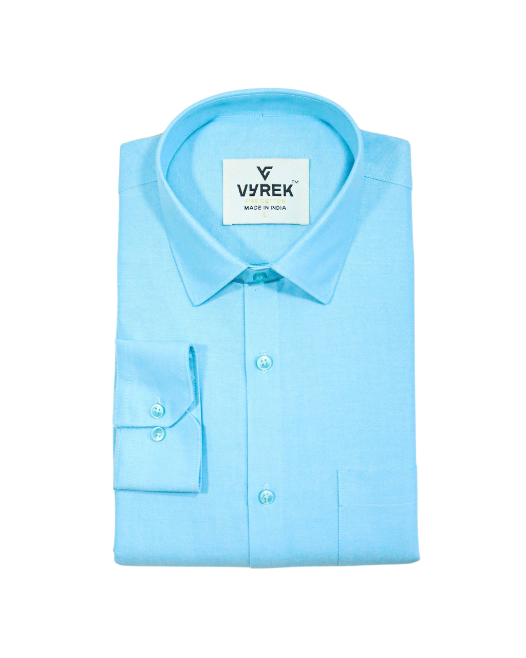 Men's Classic Oxford Cotton Shirt | Light Blue