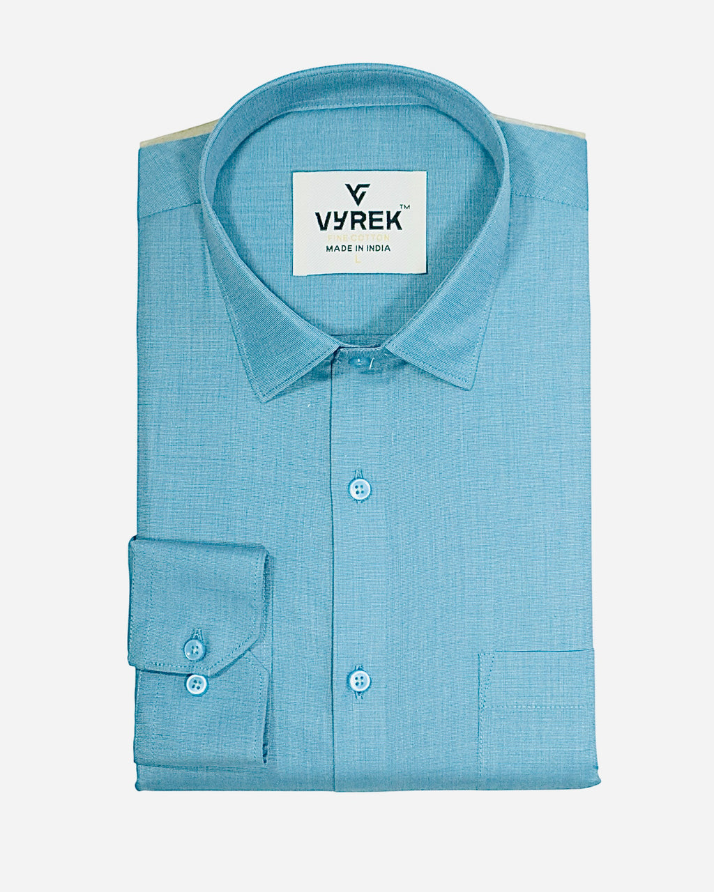 Men's Fil-à-Fil Weave Shirt | Vibrant Teal