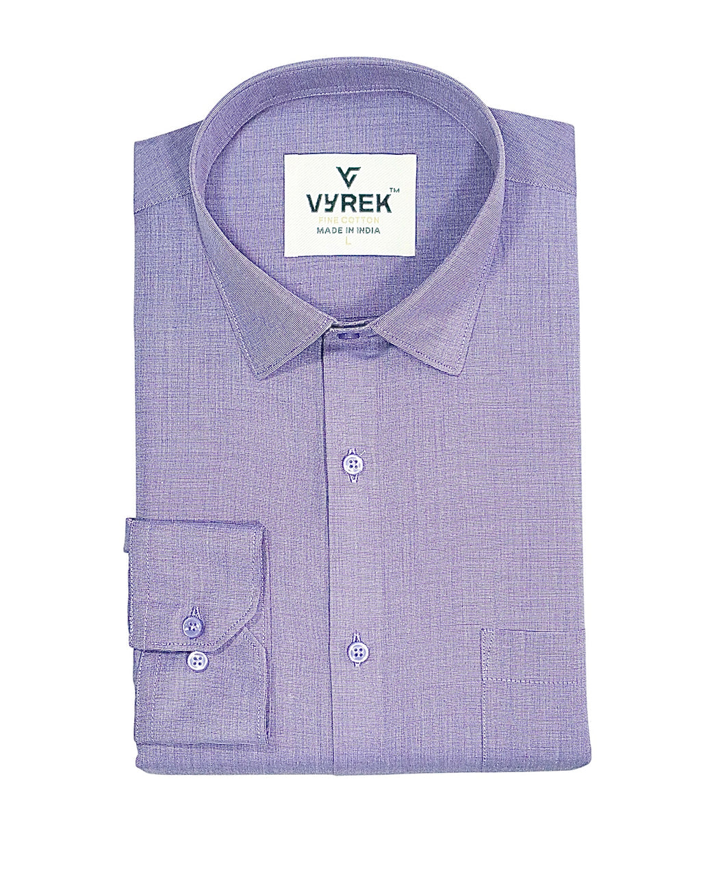 Men's Fil-à-Fil Weave Shirt | Modern Lavender
