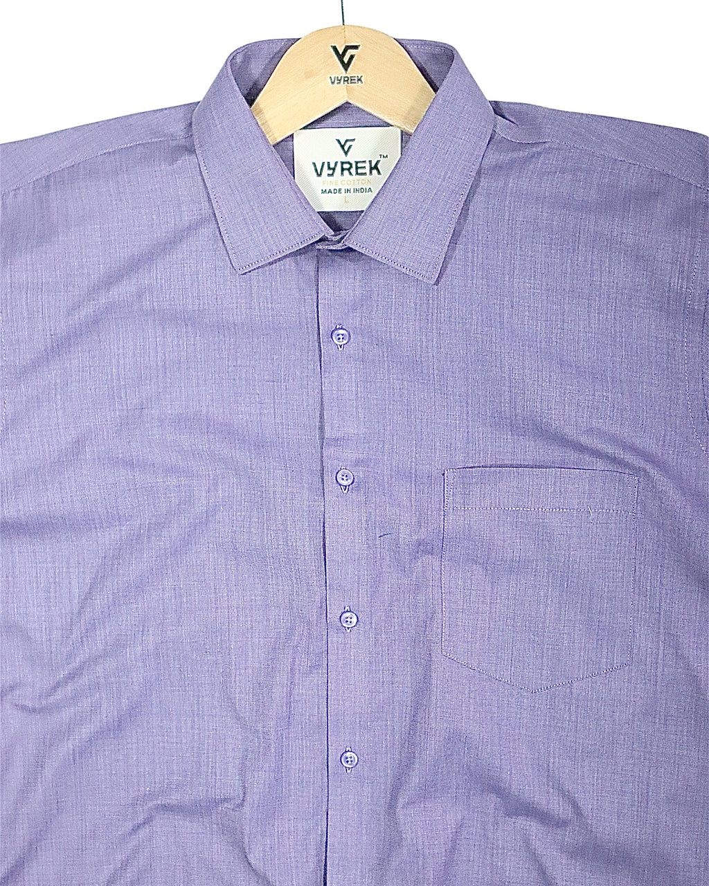 Men's Fil-à-Fil Weave Shirt | Modern Lavender